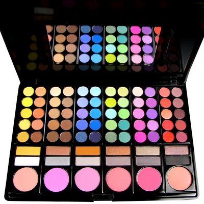 Paleta de 78 cores Sombra e Blush #1